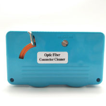 Caja de limpiador de fibra óptica